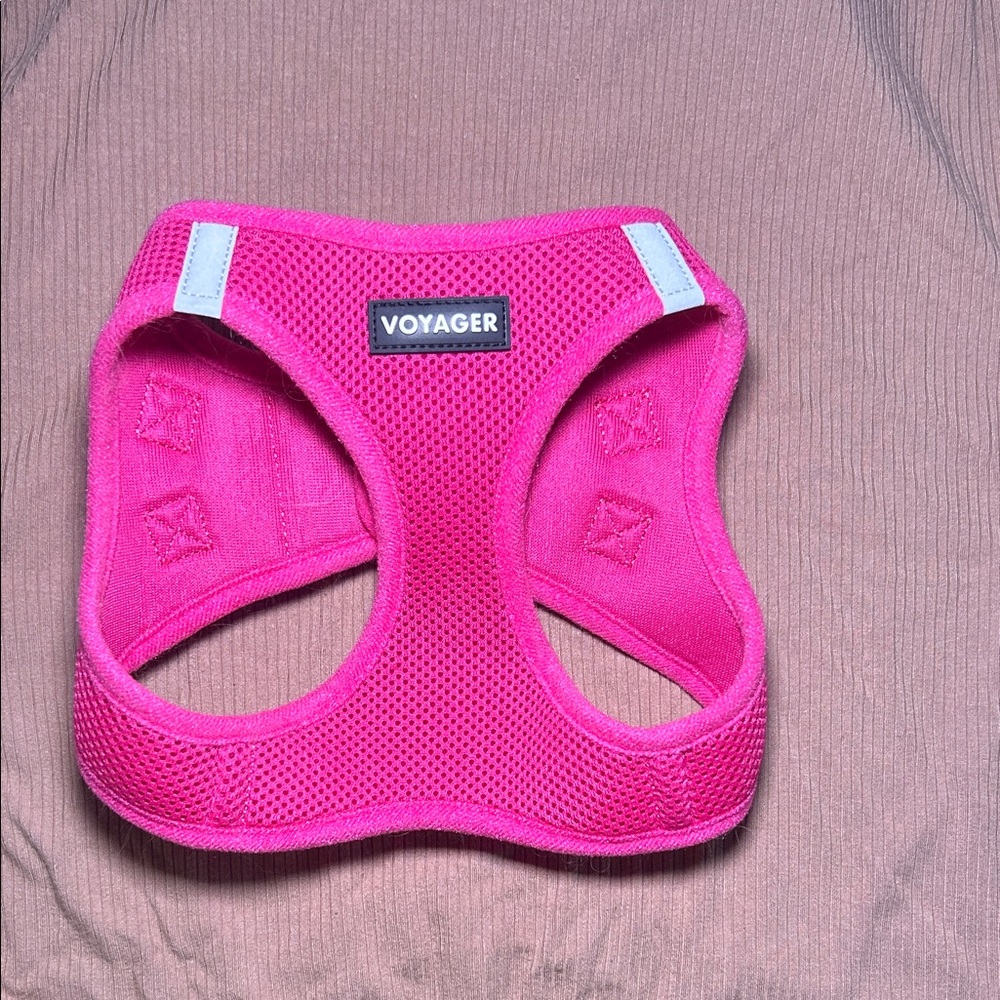 Voyager Pink Mesh Dog Harness - Breathable No-Pull Vest